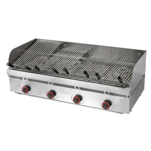 Grill mit Vulkangestein GAS PBV-120 1140x550x250mm