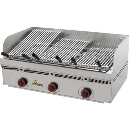 Grill mit Vulkangestein GAS PBV-90 900x550x250mm Grill mit Vulkangestein GAS PBV-90 900x550x250mm