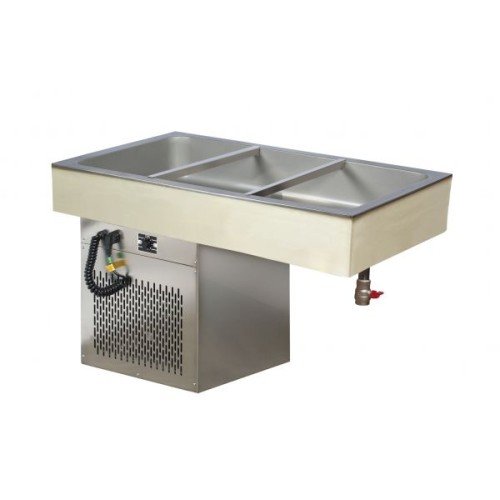 Einbaukühlwanne Gastronorm GN 3/1  1040x590x660 mm