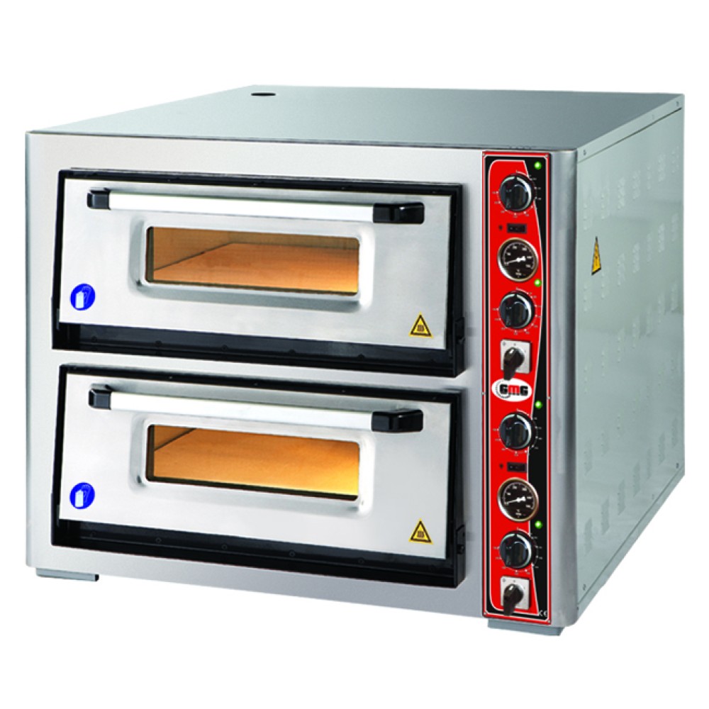 Pizzaöfen PF70105DE-T 970x1170x780mm/ 12 pizza Durchmesser 340mm