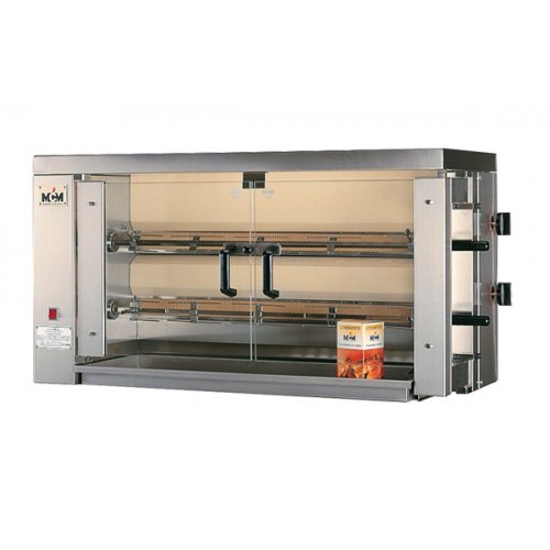 MCM Elektro Hähnchengrill 2EE Drehspieß 12 Hähnchen /1098x480x64