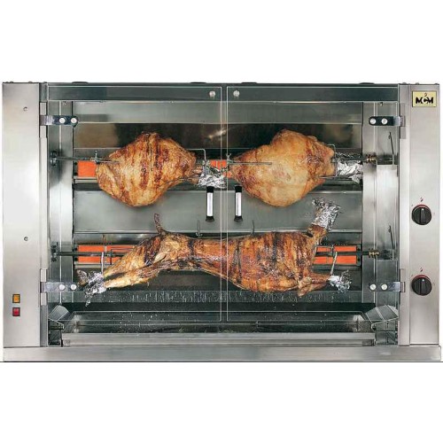 MCM GPG-2 GAS Lamm Grill 2 Drehspieß 1528x600x970mm MCM GPG-2 GAS Lamm Grill 2 Drehspieß 1528x600x970mm