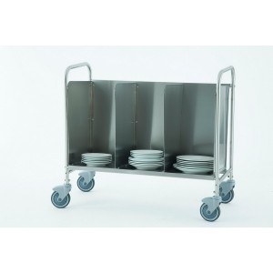 Wagen für den Transport Teller oder Tabletts 1040x470x910mm
