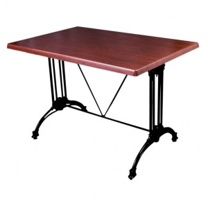 Terrasse Tisch mit Untergestell  1200x700x750mm