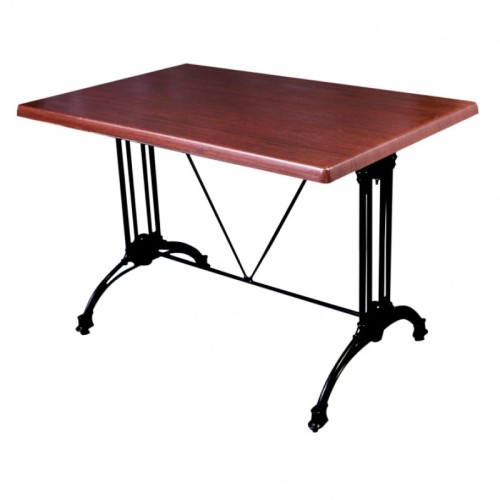 Terrasse Tisch mit Untergestell  1200x700x750mm