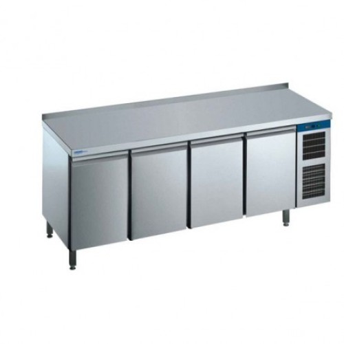 Chromo Kühltische mit 4 Tür 1/1 GN ( BxTxH ) 2200x700x850mm