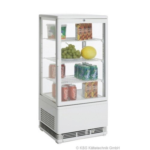 Tischkühlvitrine SC-70 weiß Farbe -427x384x880mm