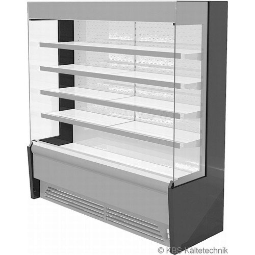 Wandkühlregal Paros Pro E 252 Edelstahlausführung inklusive Nach