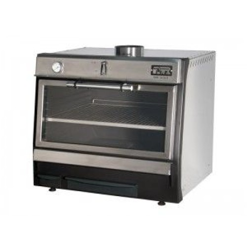 PIRA 70 Lux inox Holzkohle Öfen Maße:706x547x650mm