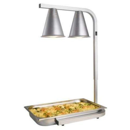 Warmhaltelampe 350x425x595-795mm