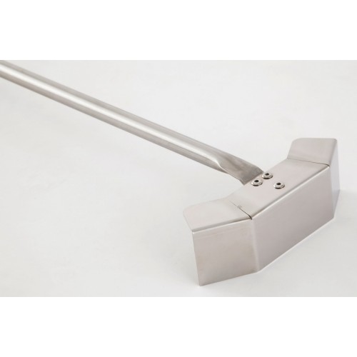 Rohrförmiger Glutschieber AC-TB komplett aus Edelstahl