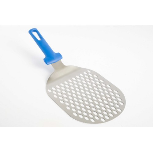 Perforierte Pizzaschaufel Oval AC-STP81F - 210x180mm