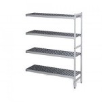 Anbauregalsysteme für Kühlzellen 3 Böden BxTxH 2120x370x1670mm