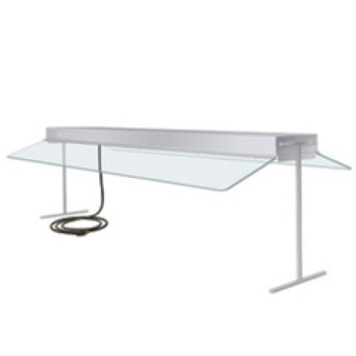 Wärmehaltebrücke zum Aufstellen mit Hustenschutz Breite 1070mm