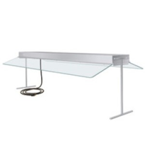 Wärmehaltebrücke zum Aufstellen mit Hustenschutz Breite 762mm Wärmehaltebrücke zum Aufstellen mit Hustenschutz Breite 762mm