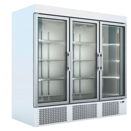 Gewerbekühlschrank Glastür Umluft  / 2050x720x2000mm
