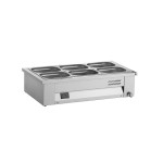 Mobile 2x GN 1/1 Bain-Marie mit 760x630x265mm
