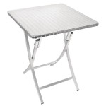 Bolero Viereckiger Klapptisch 600x600x720mm