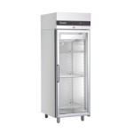 Gewerbe Tiefkühlschrank mit Glastür Umluft/ 720x905x2095mm