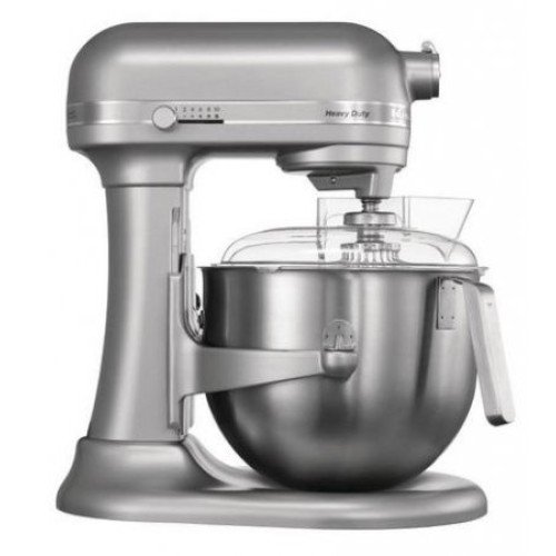 Professionelle KitchenAid Küchenmaschine Silber Metallic