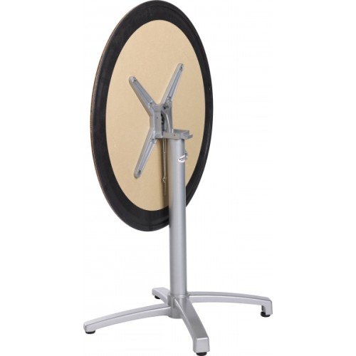 Tischgestell Aluminium Pulverbeschichtet in Silber