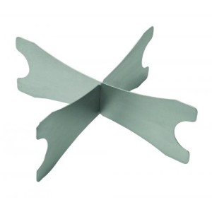 Alu-Aufsatz für Tablette, nicht eloxiert, H. 14cm ACE-ALZ