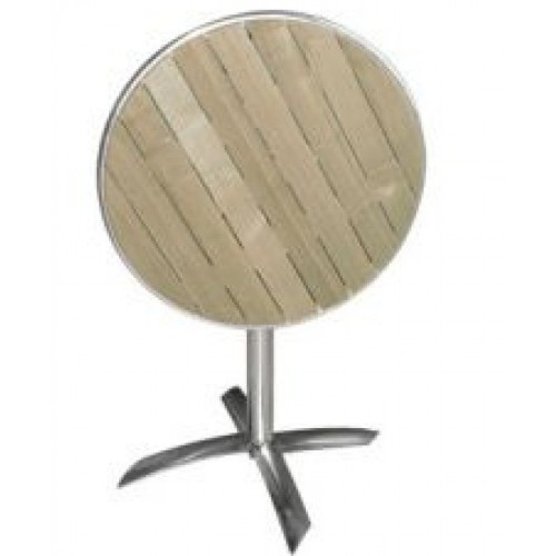 Terrasse Tisch Klappbar mit Untergestell Durchmesser 600x720mm