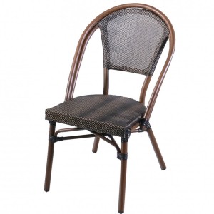 Terrassenstuhl aus Kunststoffrattan Terrassenstuhl aus Kunststoffrattan