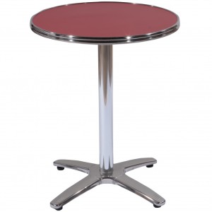 Terrasse Tisch mit Untergestell Roma5 Ø 600mm