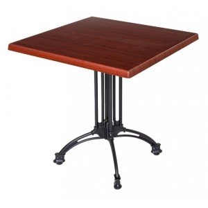 Terrasse Tisch mit Untergestell  700x700x760mm