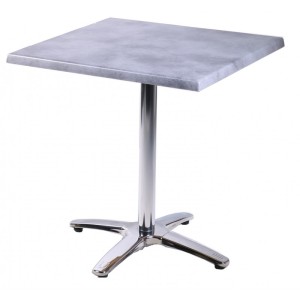 Terrasse Tisch mit Untergestell  700x700x760mm