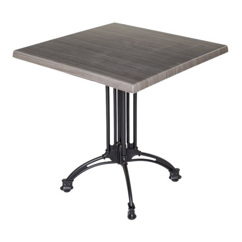 Terrasse Tisch mit Untergestell  700x700x760mm