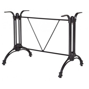 Aluminium Rechteckige Tischgestell 690mm Höhe