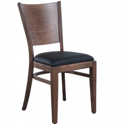 Restaurantstuhl mit Polstersitz Restaurantstuhl mit Polstersitz