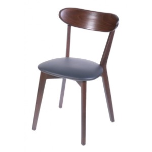 Restaurantstuhl mit Polstersitz Sofia Grau Restaurantstuhl mit Polstersitz Sofia Grau