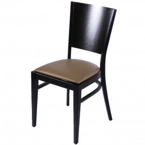 Restaurantstuhl mit Polstersitz Alessia Taupe Restaurantstuhl mit Polstersitz Alessia Taupe