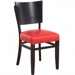 Restaurantstuhl mit Polstersitz Oprah Rot Restaurantstuhl mit Polstersitz Oprah Rot