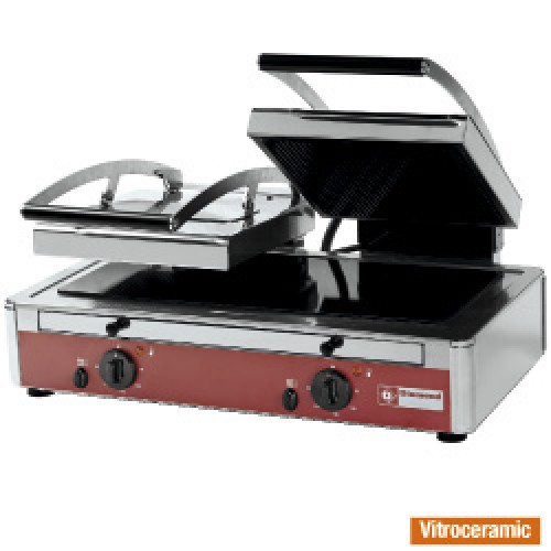Panini Grill DOPPELT Glaskeramik