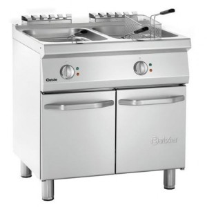 Bartscher Elektro Fritteuse 2 Becken 30kW 80x70x85cm