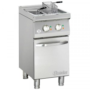 Bartscher Elektro Fritteuse 2 Becken 15kW 40x70x85cm