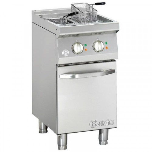 Bartscher Elektro Fritteuse 2 Becken 15kW 40x70x85cm