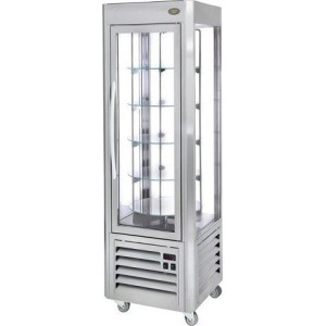 Panorama Kühlvitrinen 5 rotierende Glasböden, Panorama Kühlvitrinen 5 rotierende Glasböden,