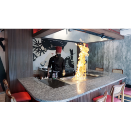 NAYATI -Elektro Teppanyaki, Tischmodell, 2 Zone 11,7 kW
