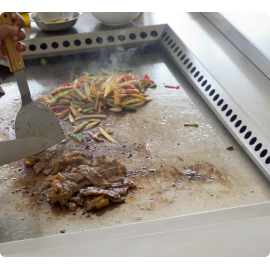 NAYATI -Elektro Teppanyaki, Tischmodell, 2 Zone 11,7 kW