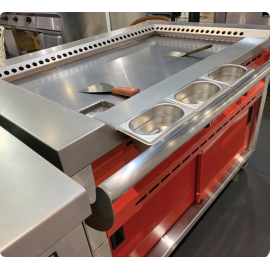 NAYATI -Elektro Teppanyaki, Tischmodell, 2 Zone 11,7 kW