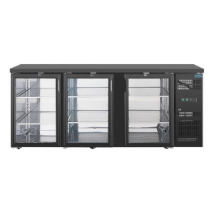 Polar U-Serie Premium Bar Kühlschrank mit 3 Türen Display Polar U-Serie Premium Bar Kühlschrank mit 3 Türen Display