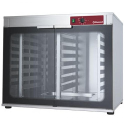 Diamond Gärschrank 2x 8 Einschübe doppelreihig (600 x 400 EN oder 530 x 325 GN)